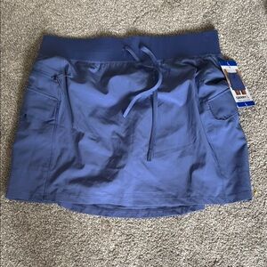Blue Athletic Skort with Pockets